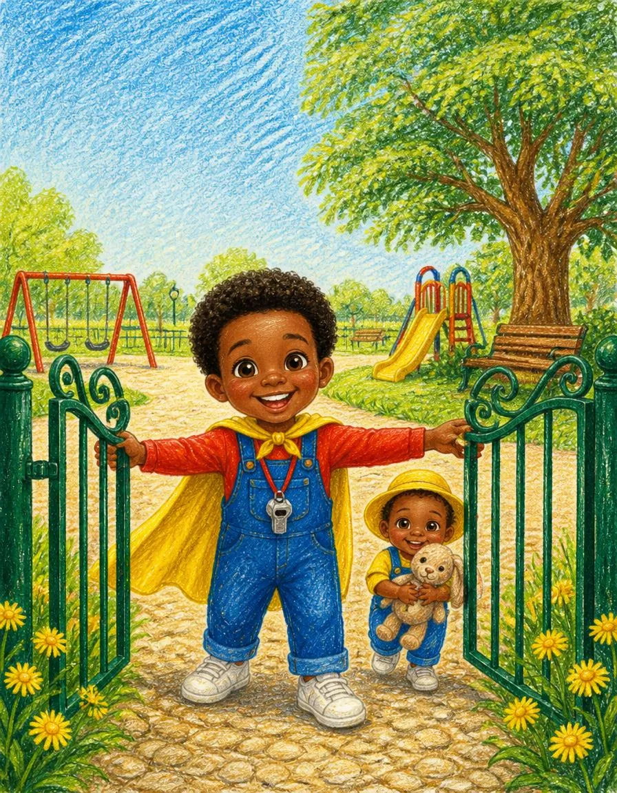 The cover of "Jayden and the Wide-Open Gate"