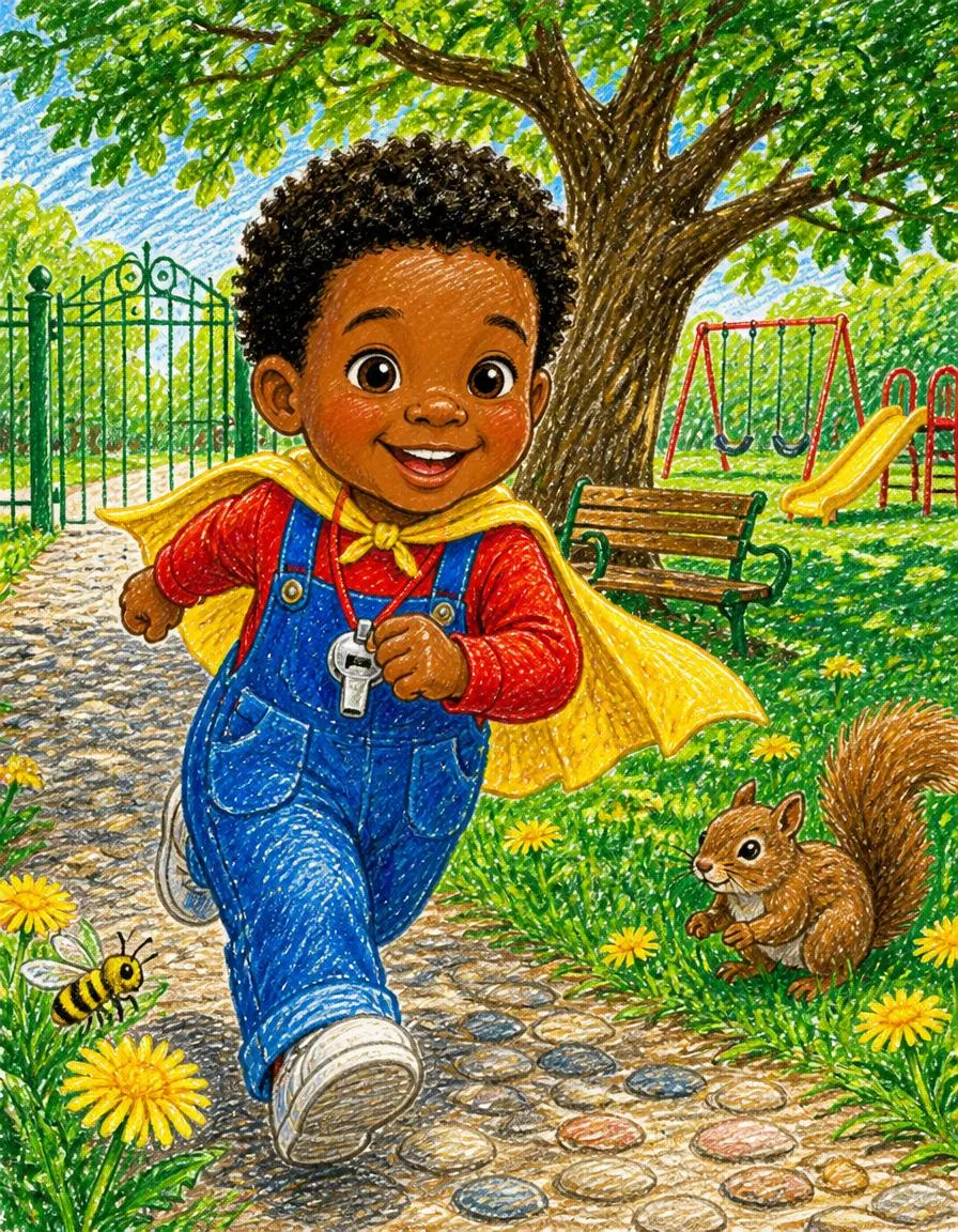 Page 2 of "Jayden and the Wide-Open Gate"