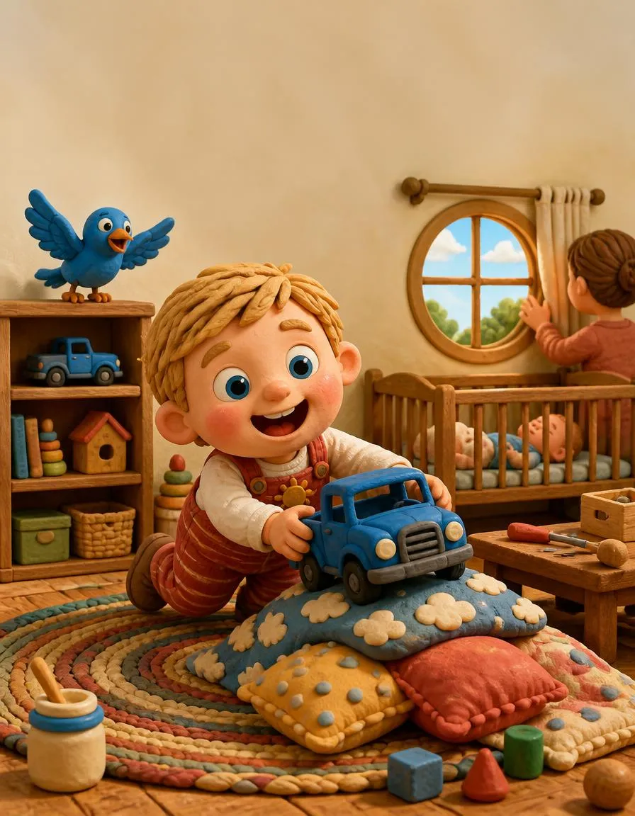 Das Cover von „Ben und der große Reparatur-Tag des kleinen blauen Lasters“