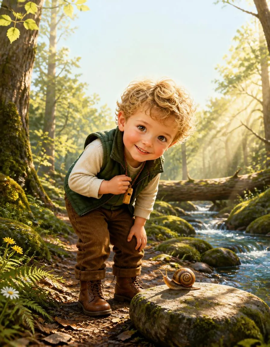 La portada de "El paseo susurrante de Lucas por el bosque"