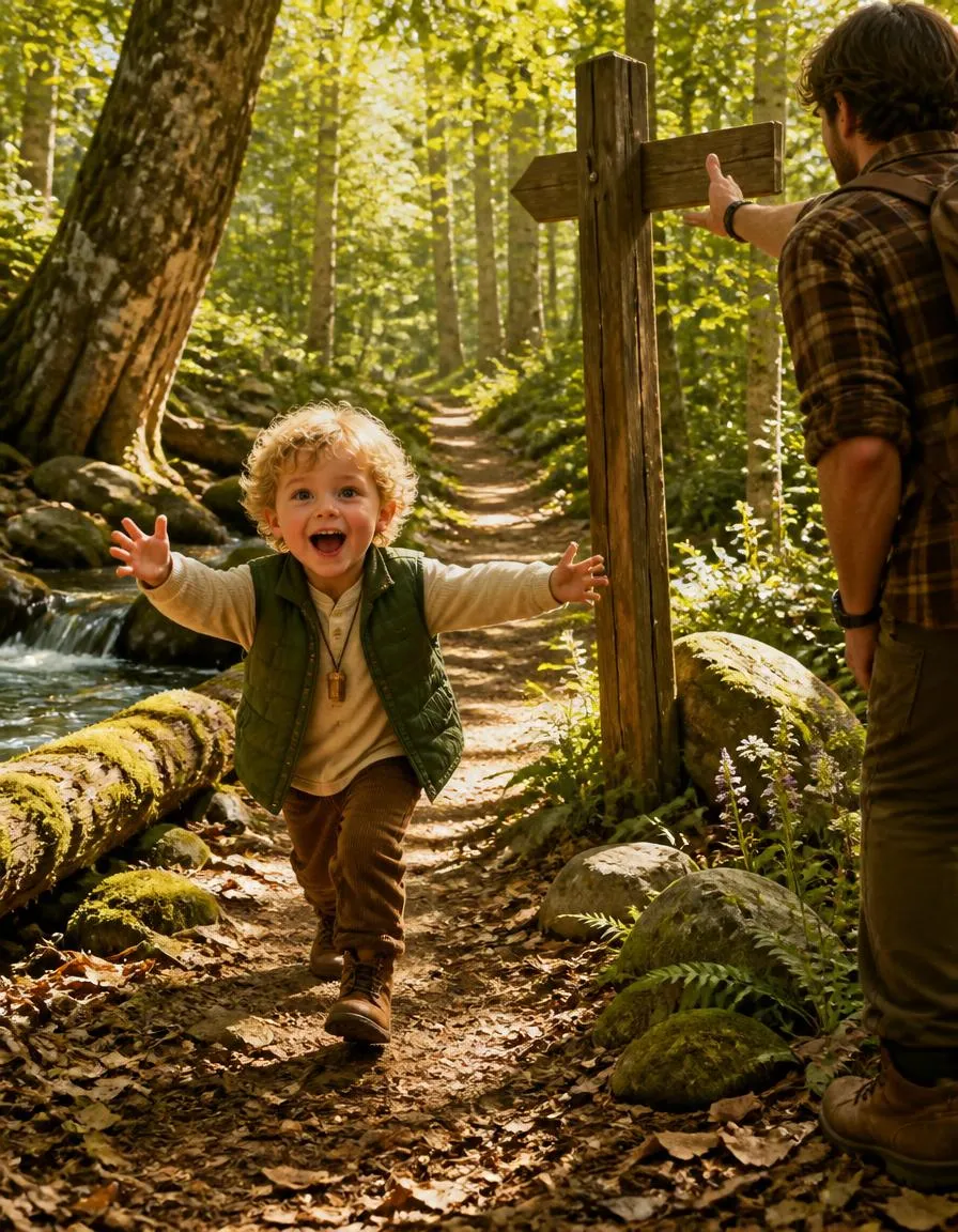 Página 1 de "El paseo susurrante de Lucas por el bosque"