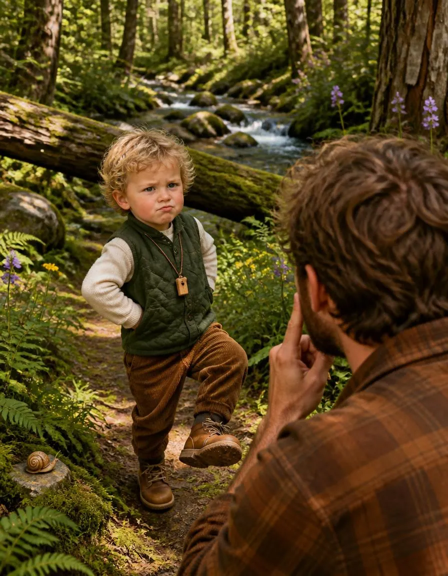Página 3 de "El paseo susurrante de Lucas por el bosque"