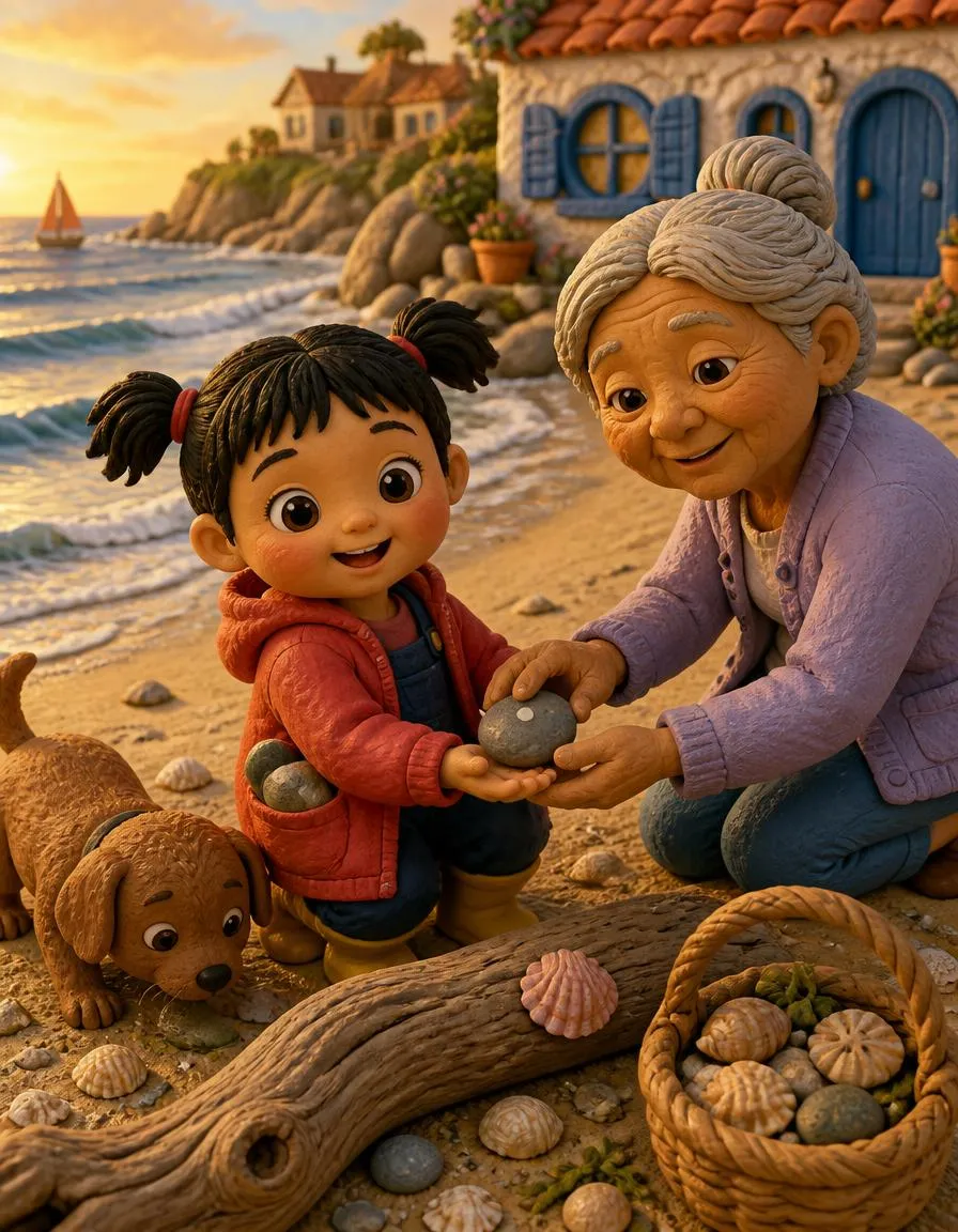 Page 1 of "Chloe's Pocket Stone of Quiet Strength"