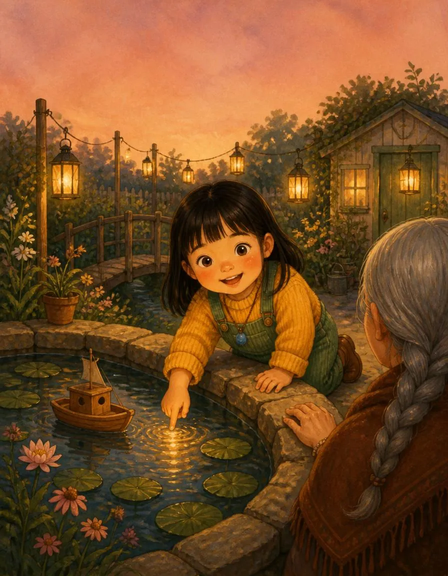The cover of "Lily and the Calm Pond"