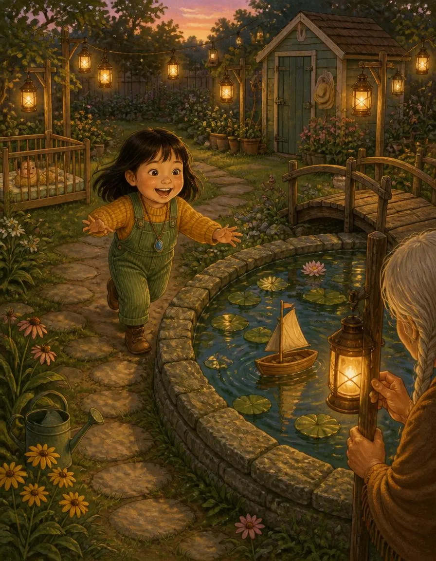 Page 1 of "Lily and the Calm Pond"