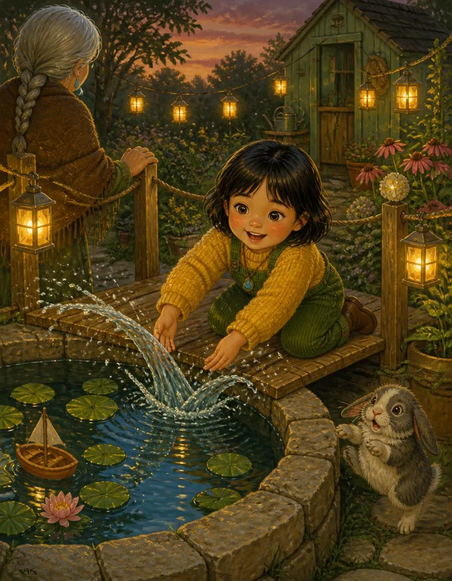 Page 2 of "Lily and the Calm Pond"