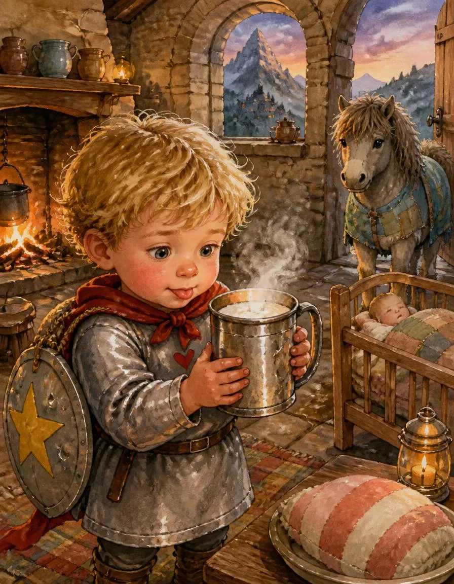 Pagina 3 di "Gabriele e il drago addormentato"