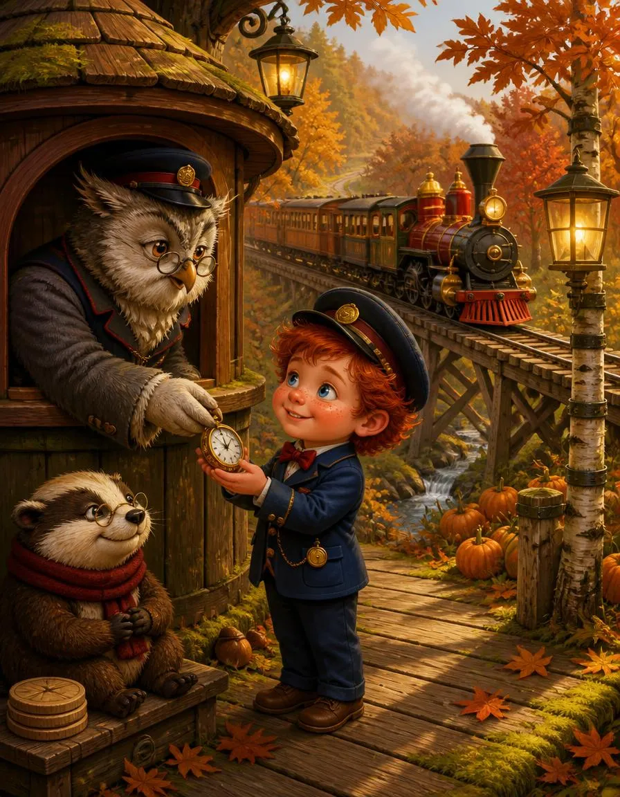 Seite 1 von „Leon und der große Waldexpress“