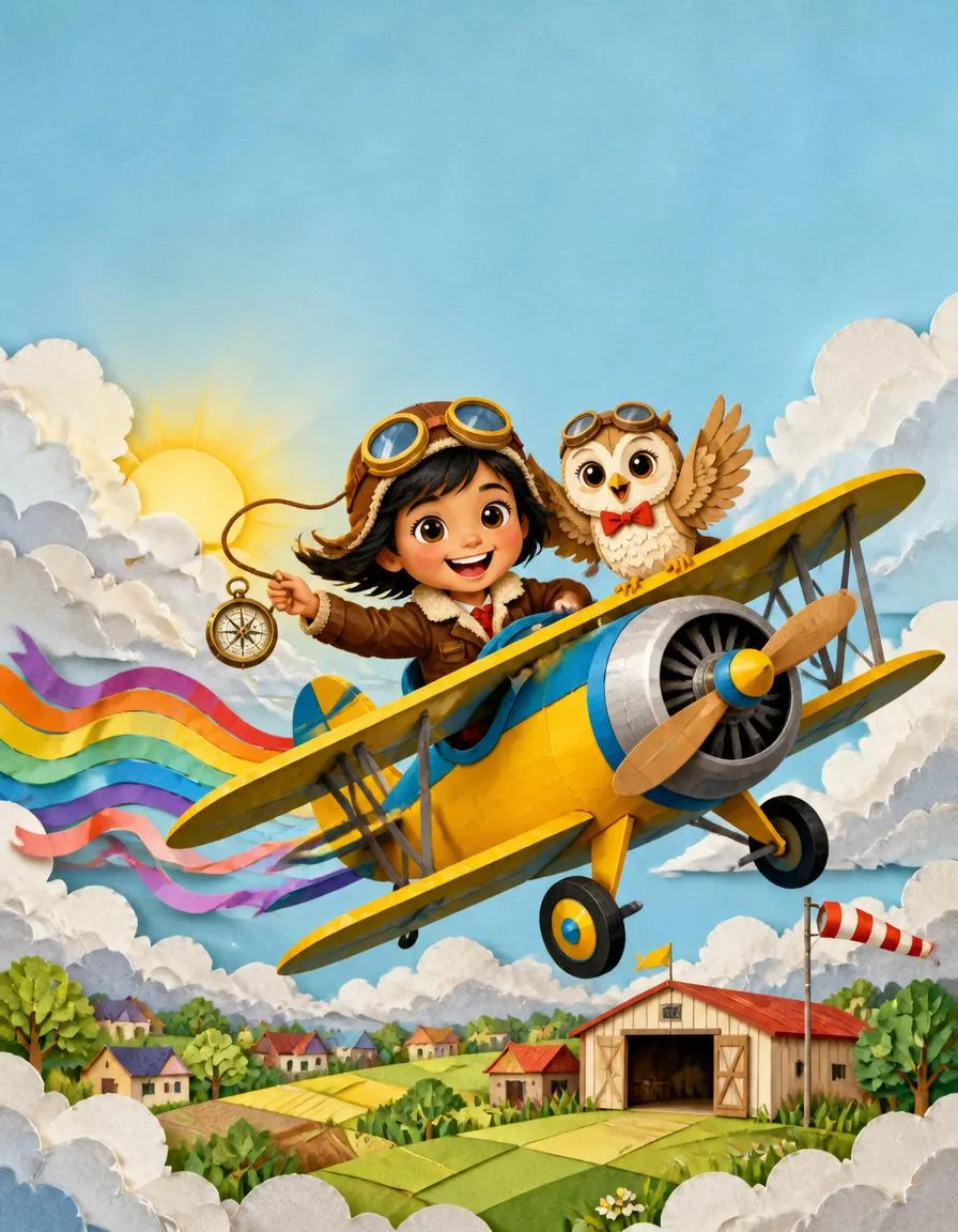 The cover of "Diego's First Flight: The Rainbow Run"