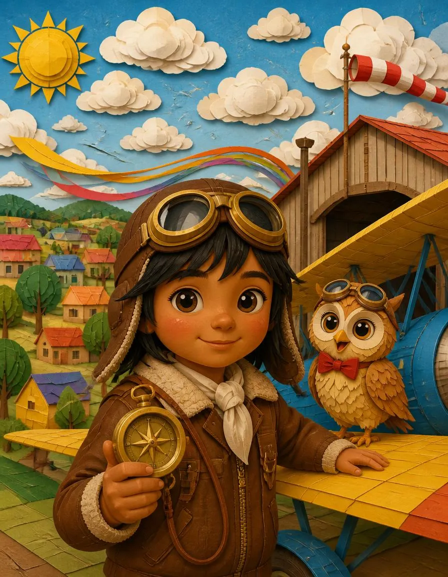 Page 2 of "Diego's First Flight: The Rainbow Run"