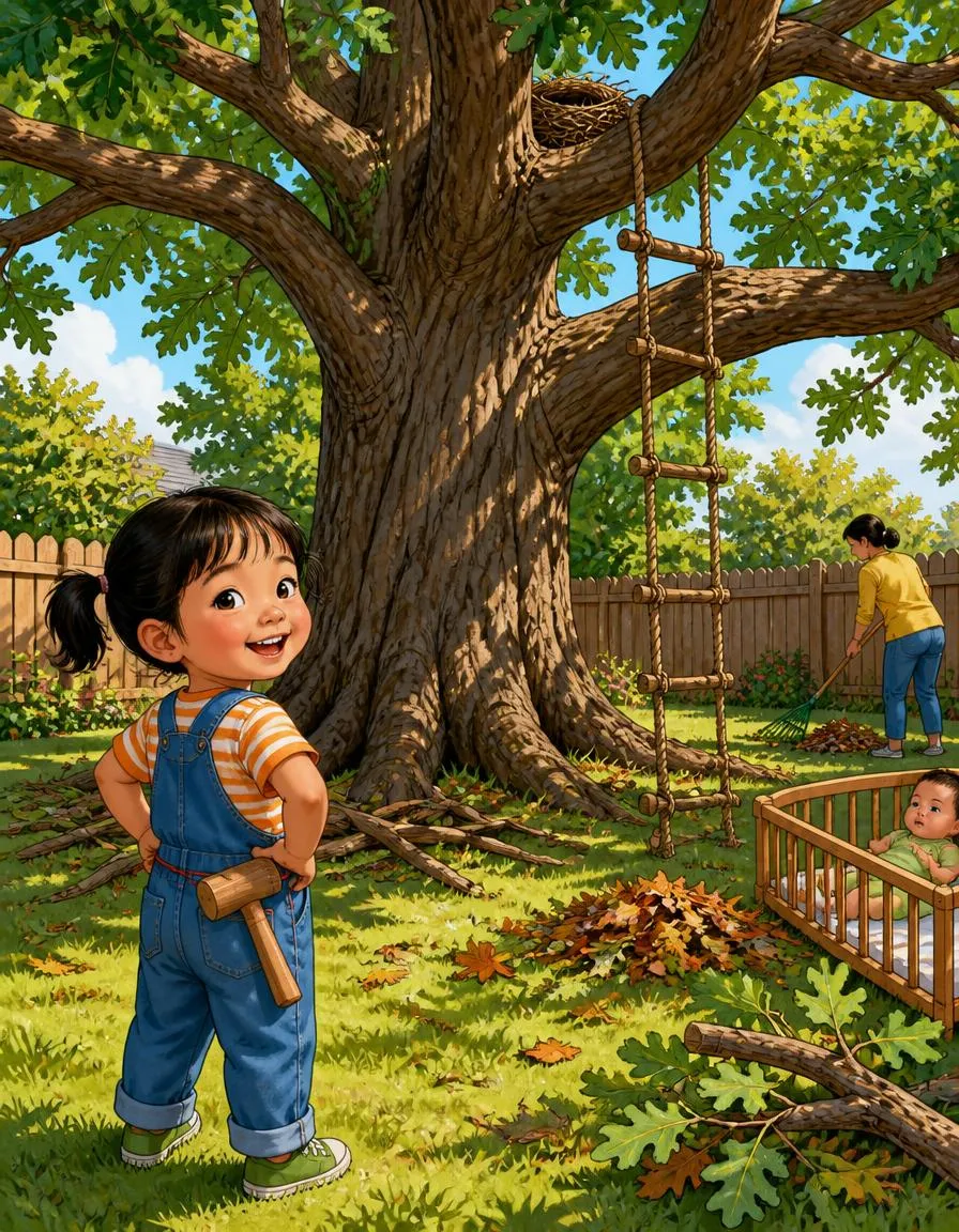 Page 1 of "Ravi's Secret Treehouse"