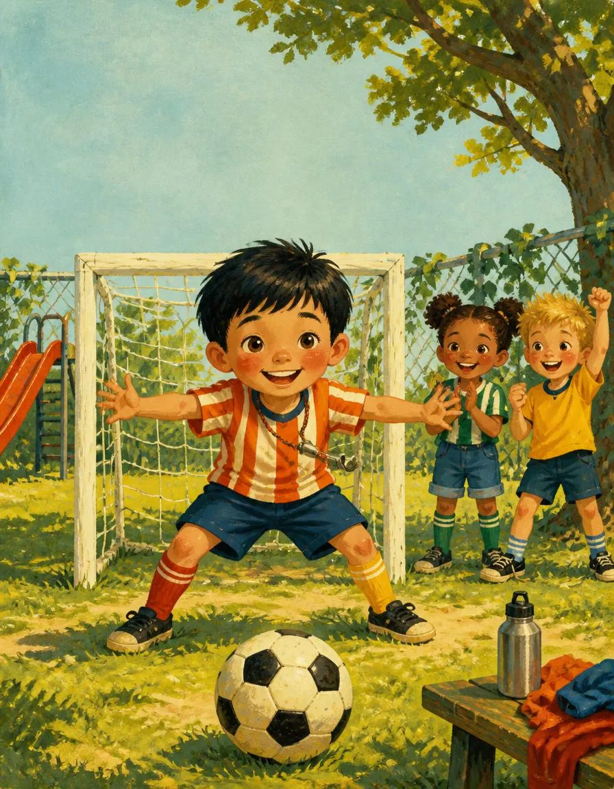 The cover of "Kai's Great Playground Save"