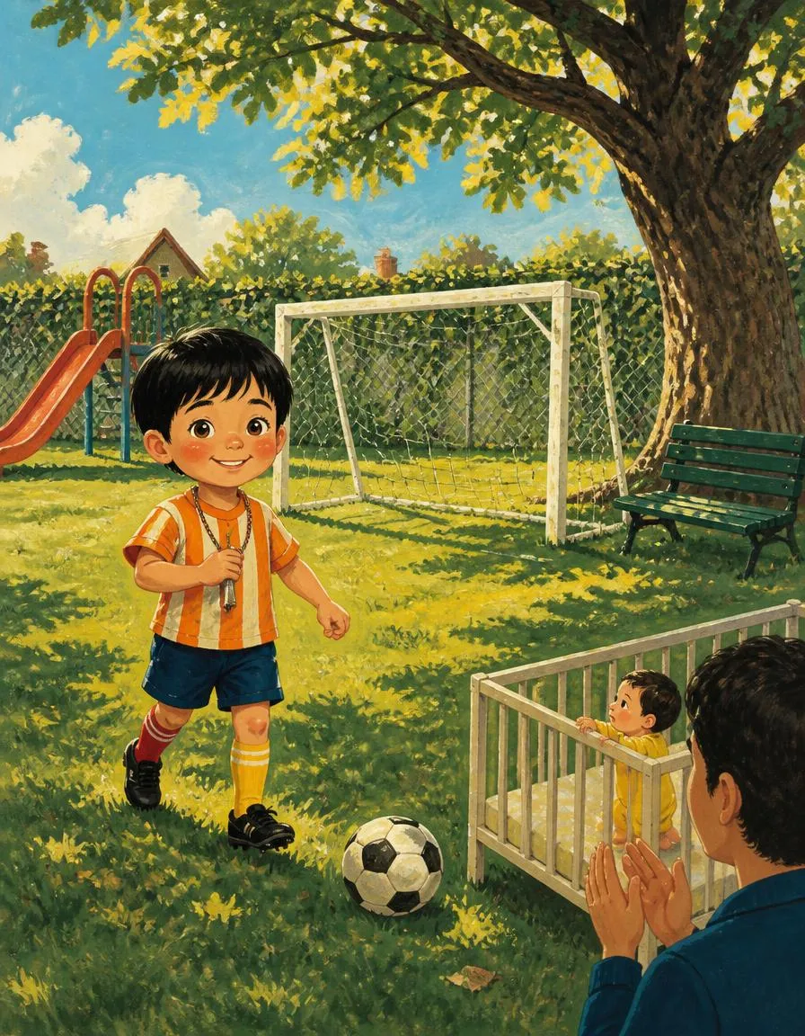Page 1 of "Kai's Great Playground Save"