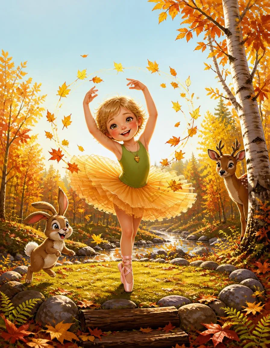 The cover of "Mei's Star Dance in the Whispering Woods"