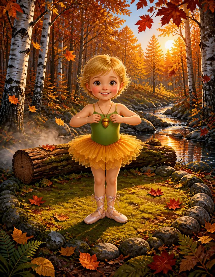 Page 1 of "Mei's Star Dance in the Whispering Woods"