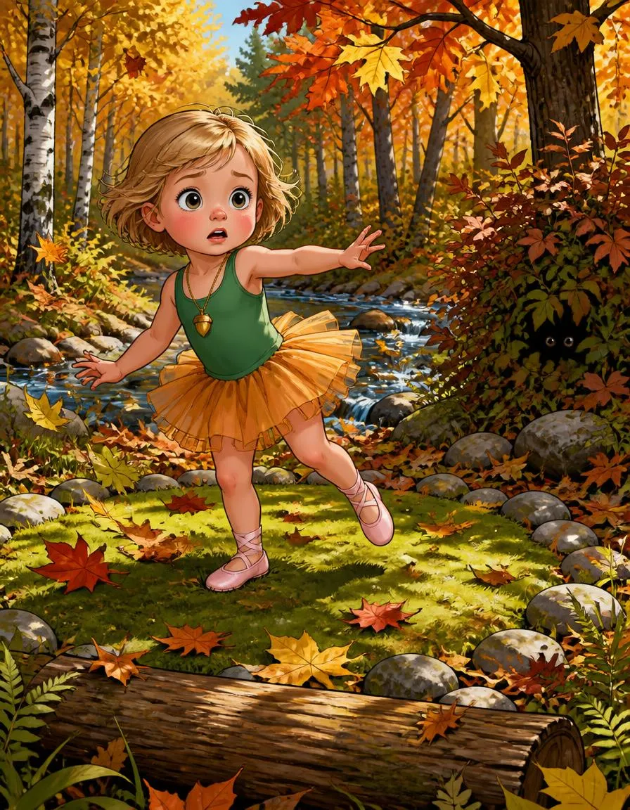Page 3 of "Mei's Star Dance in the Whispering Woods"