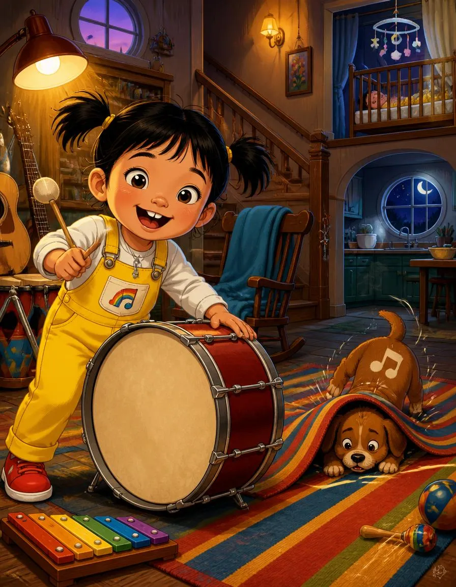Page 3 of "Lin's Magic Melody"