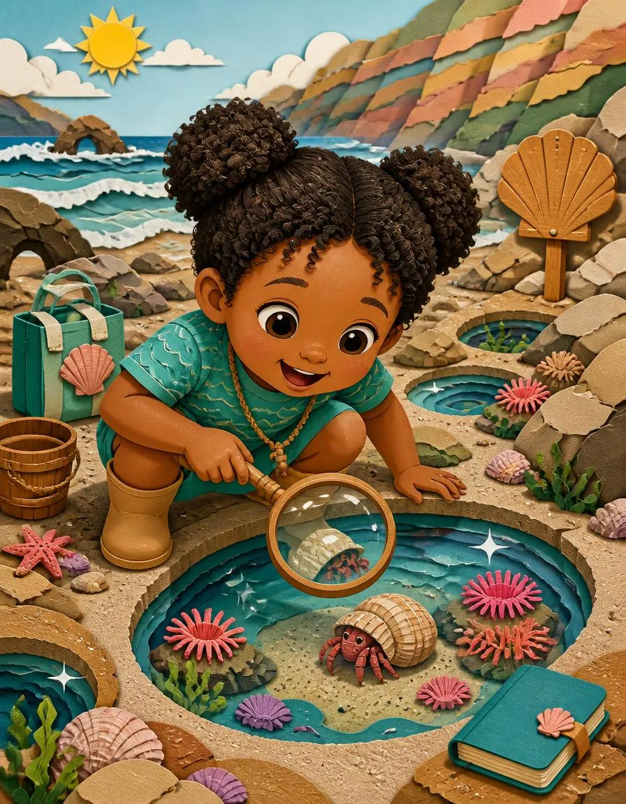 Page 2 of "Lin's Tide Pool Promise"