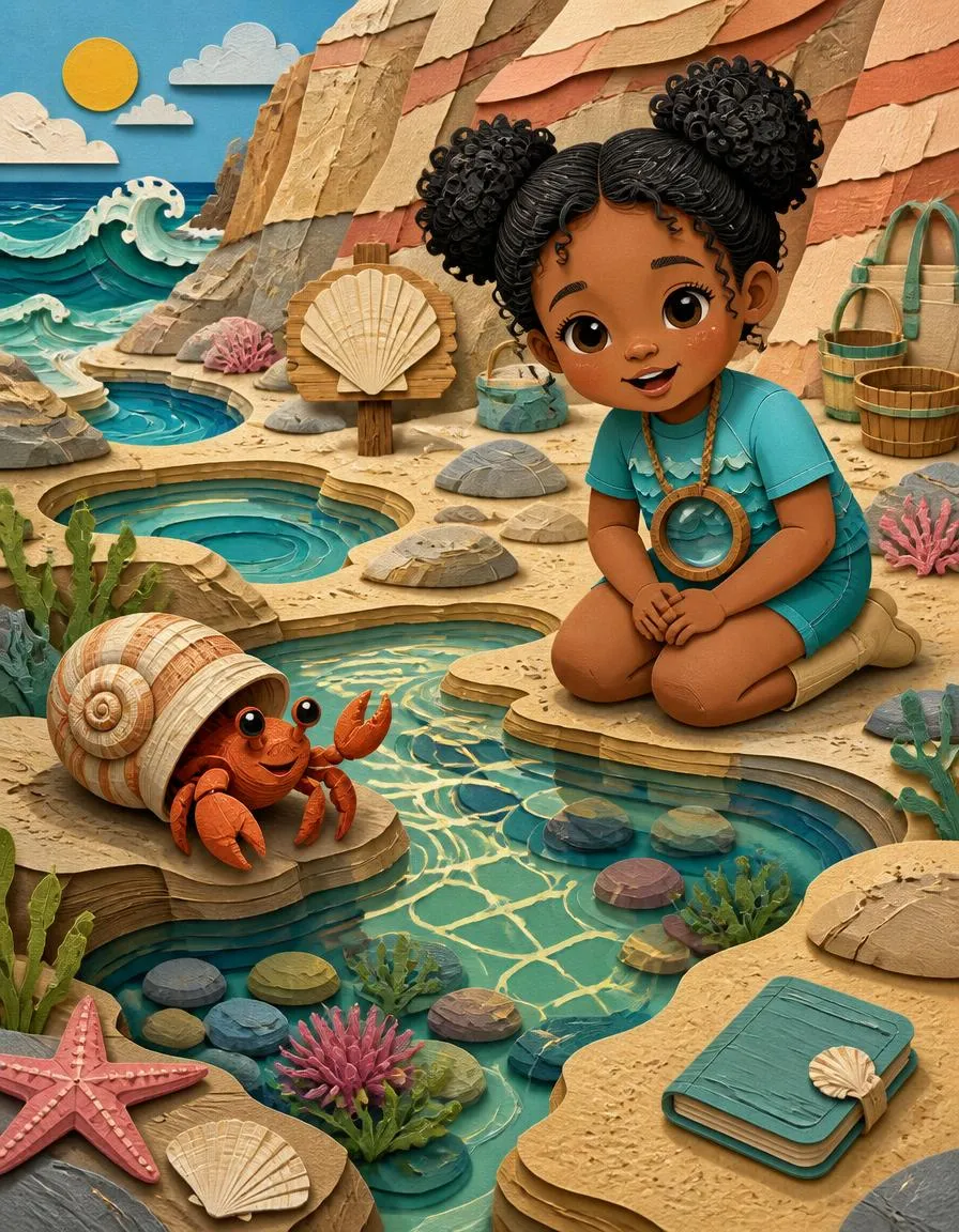 Page 3 of "Lin's Tide Pool Promise"
