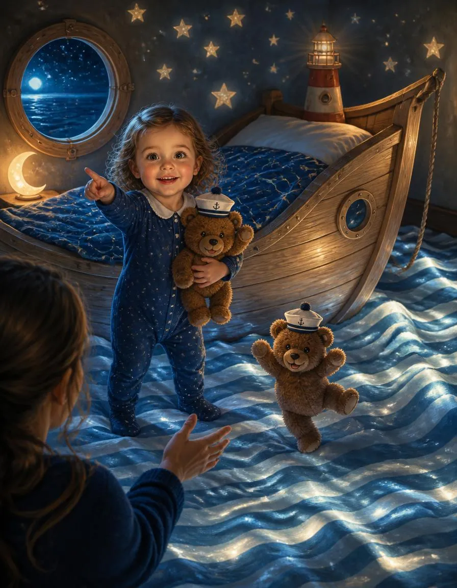 Page 3 of "Aisha's Big Kid Bed"