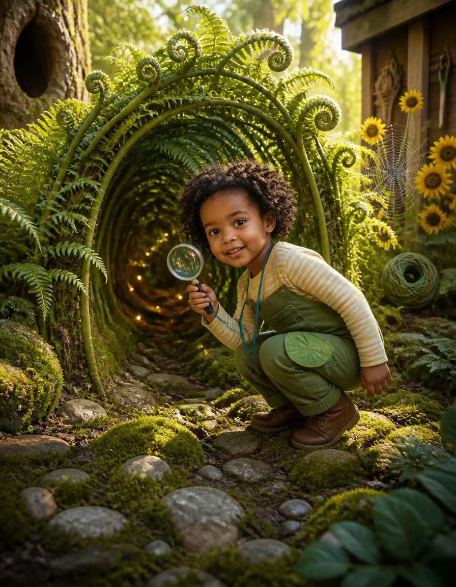 Page 1 of "Aisha and the Forest Fairy's Broken Wing"