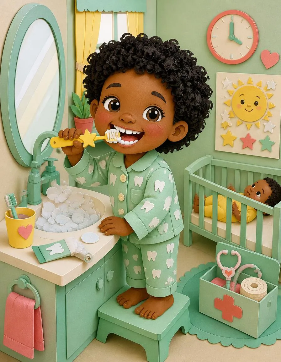 Page 2 of "Priya's Pearly White Smile Squad"