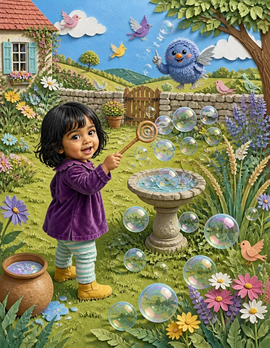 Pagina 3 di "Gabriele e il Castello di Bolle Fluttuante"