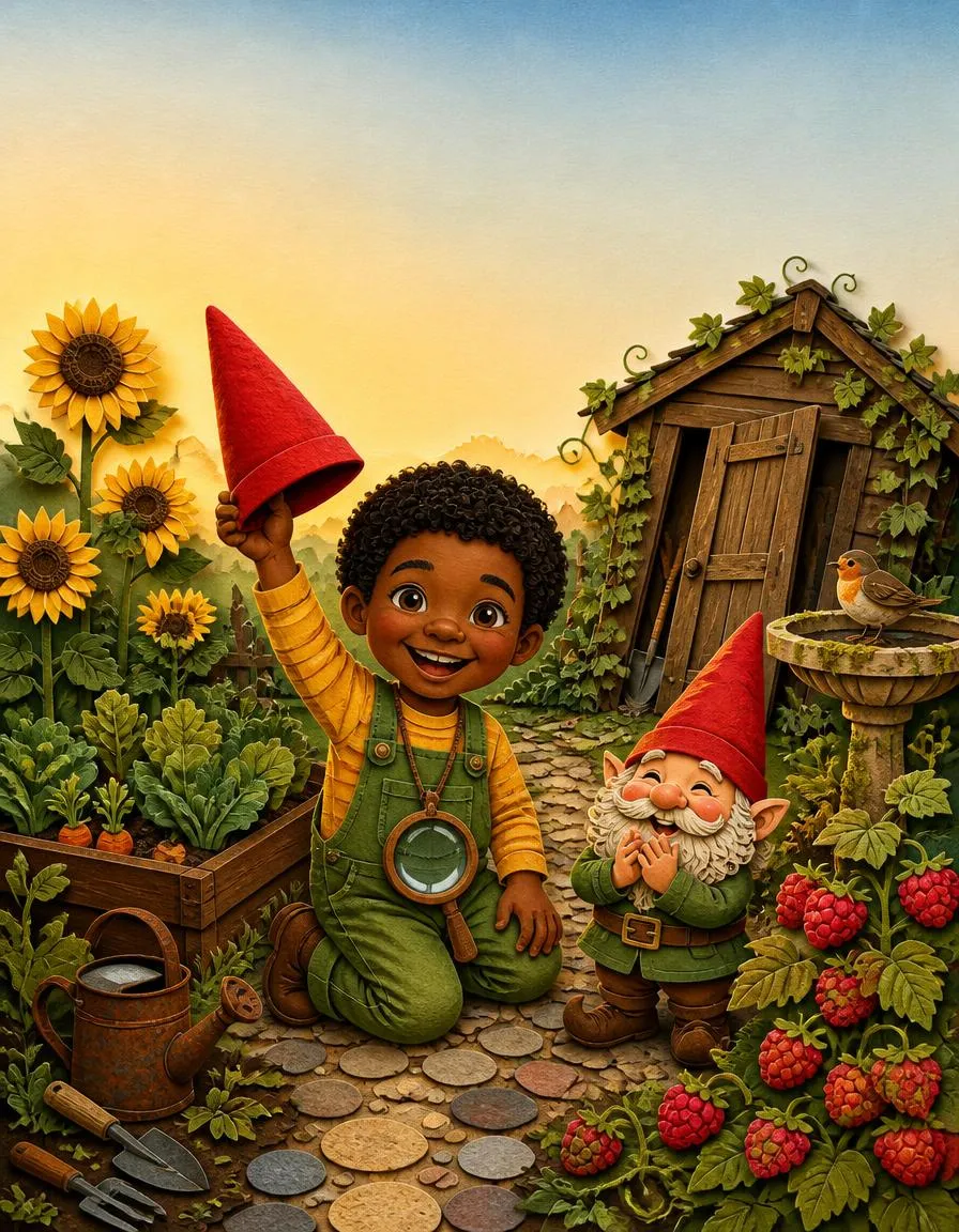 La portada de "Mateo y el sombrero perdido del gnomo Cardito"