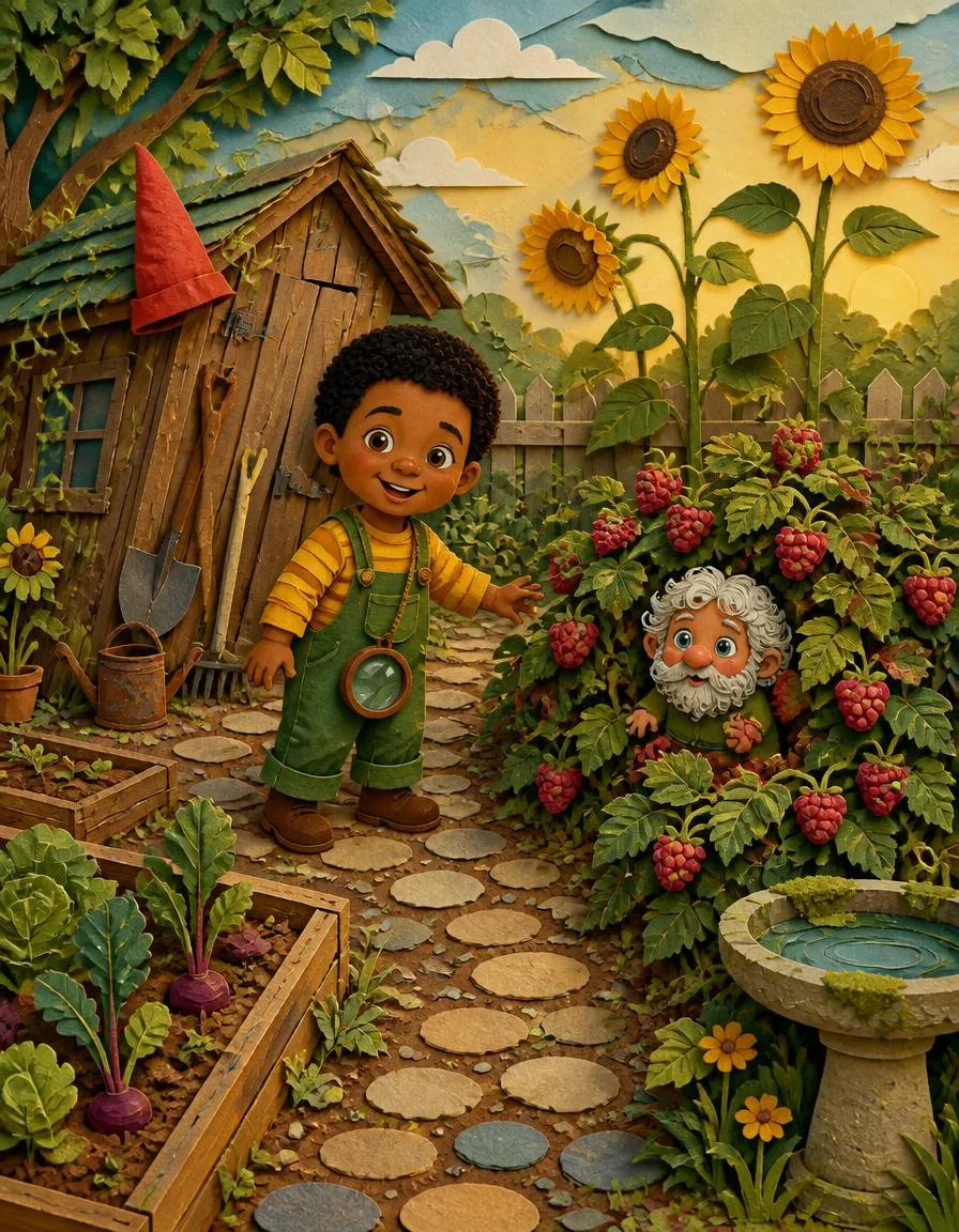 Página 1 de "Mateo y el sombrero perdido del gnomo Cardito"