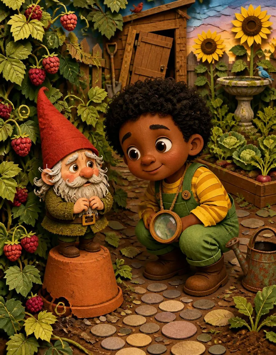 Página 2 de "Mateo y el sombrero perdido del gnomo Cardito"