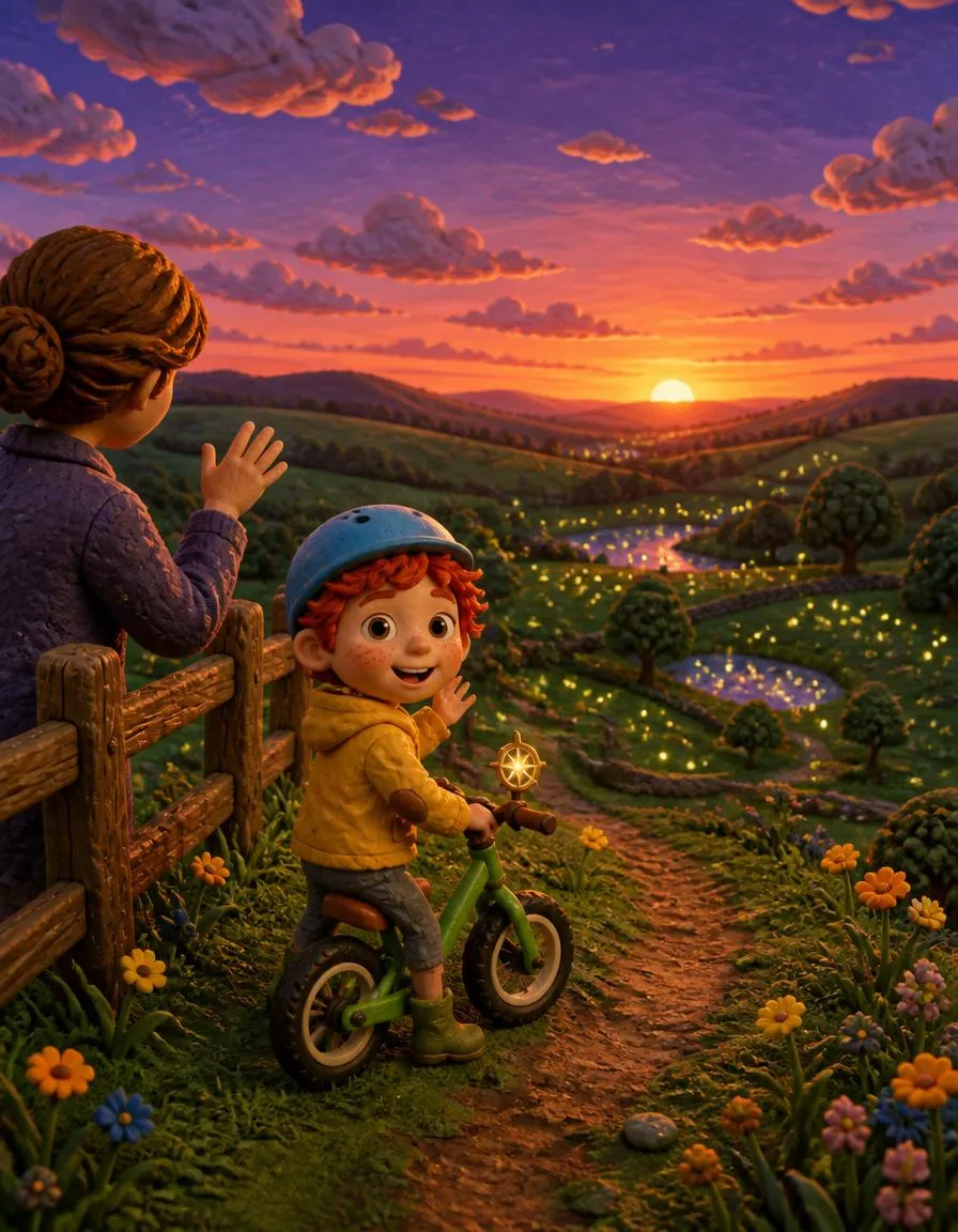 Pagina 1 di "Francesco e la bicicletta volante di Cresta Stellata"