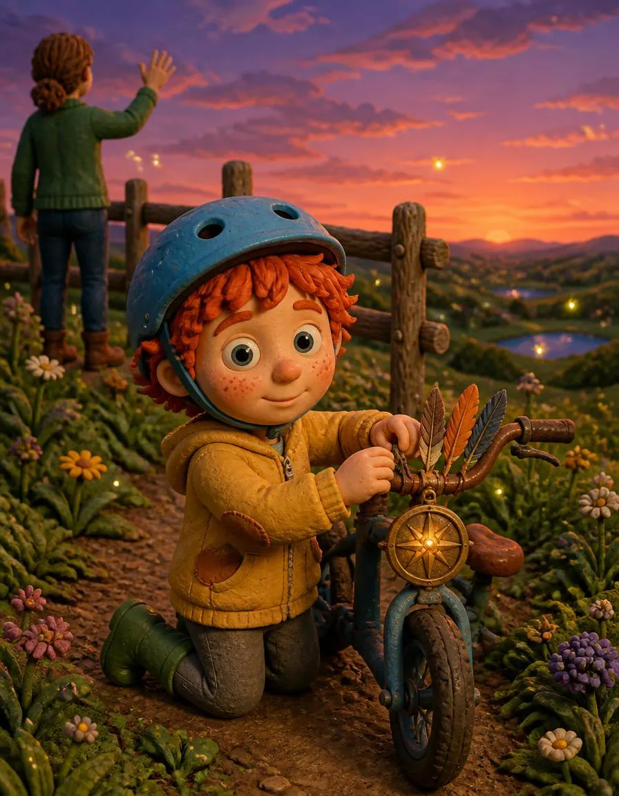 Pagina 2 di "Francesco e la bicicletta volante di Cresta Stellata"