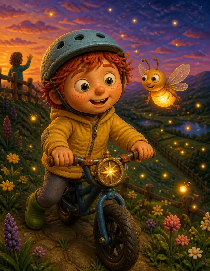 Pagina 3 di "Francesco e la bicicletta volante di Cresta Stellata"