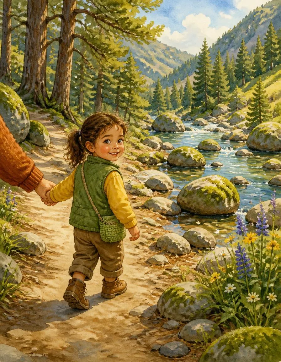 Seite 1 von „Leon und der singende Kiesel“