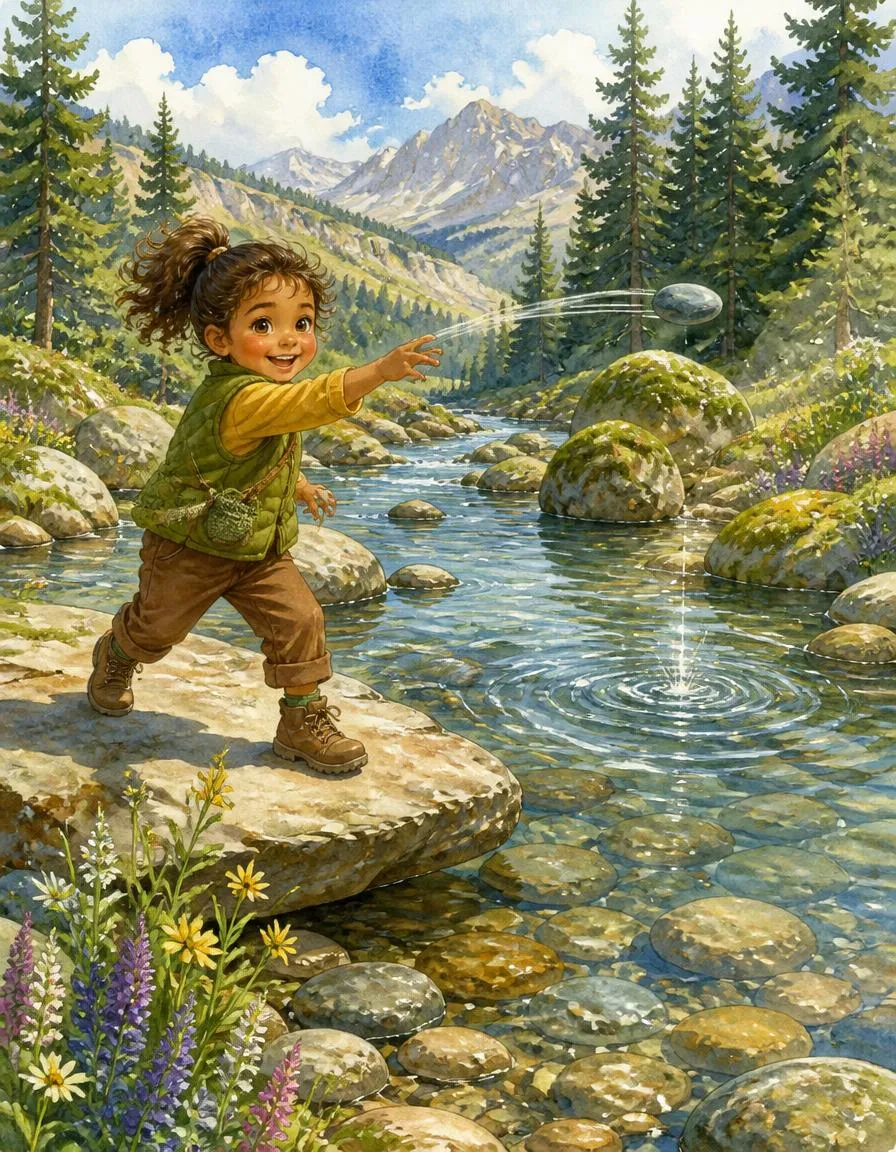 Seite 3 von „Leon und der singende Kiesel“