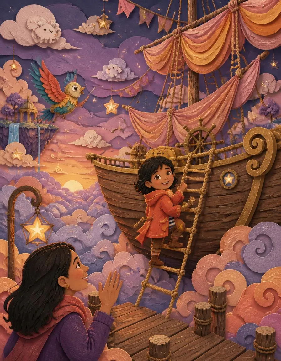 Pagina 1 di "Il Viaggio di Edoardo sul Galeone delle Nuvole"