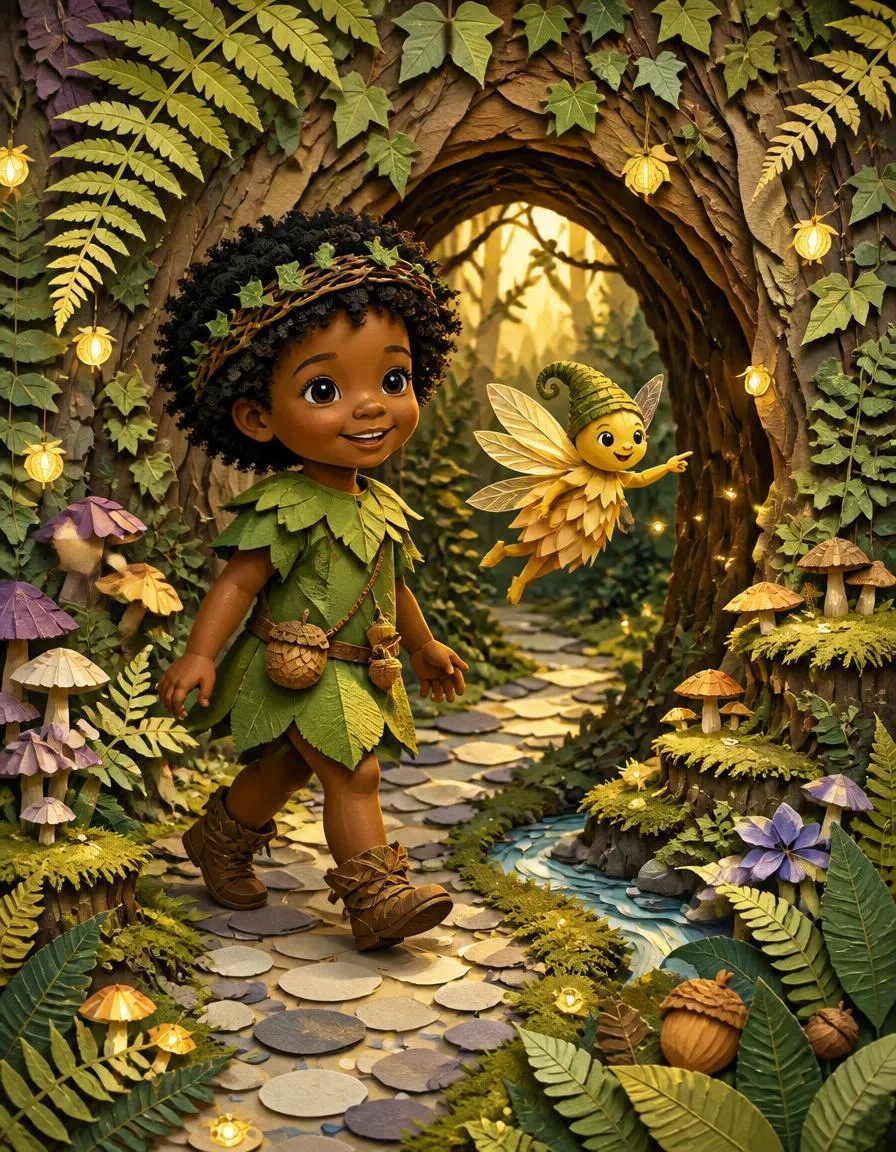 Page 2 of "Priya and the Living Crown"