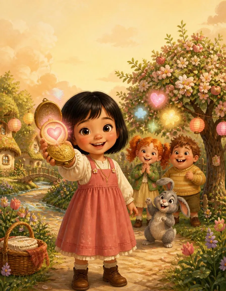 La portada de "Sofía y el espejito mágico de los corazones"