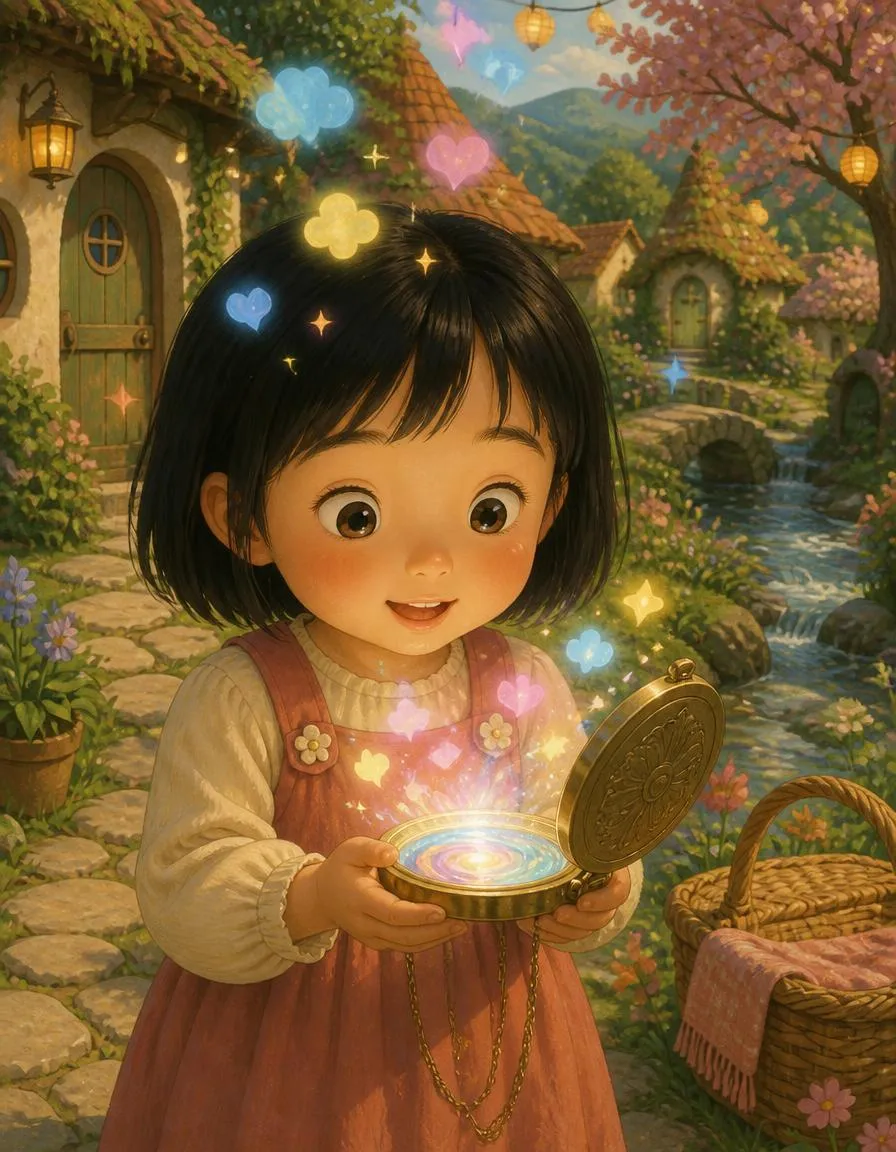 Página 2 de "Sofía y el espejito mágico de los corazones"