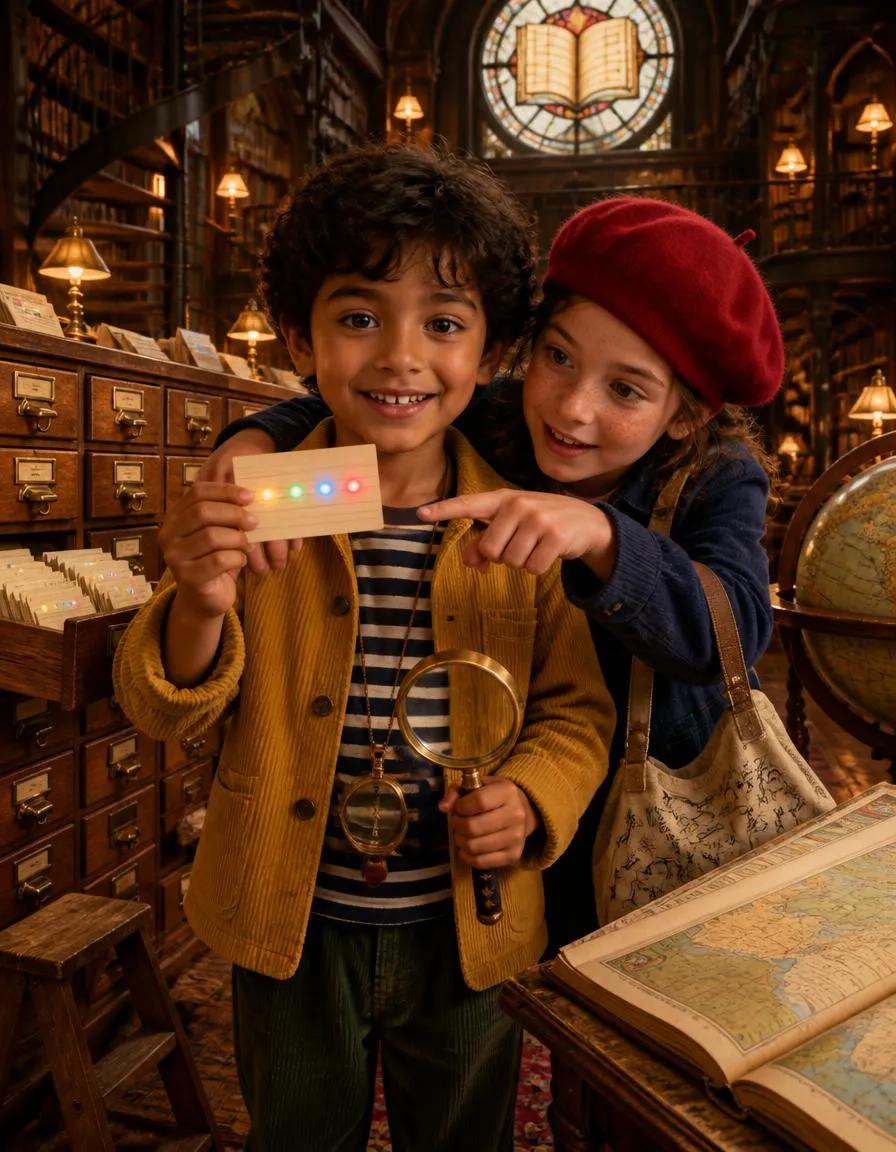 Page 3 of "Malik and the Whispering Cipher of the Library"