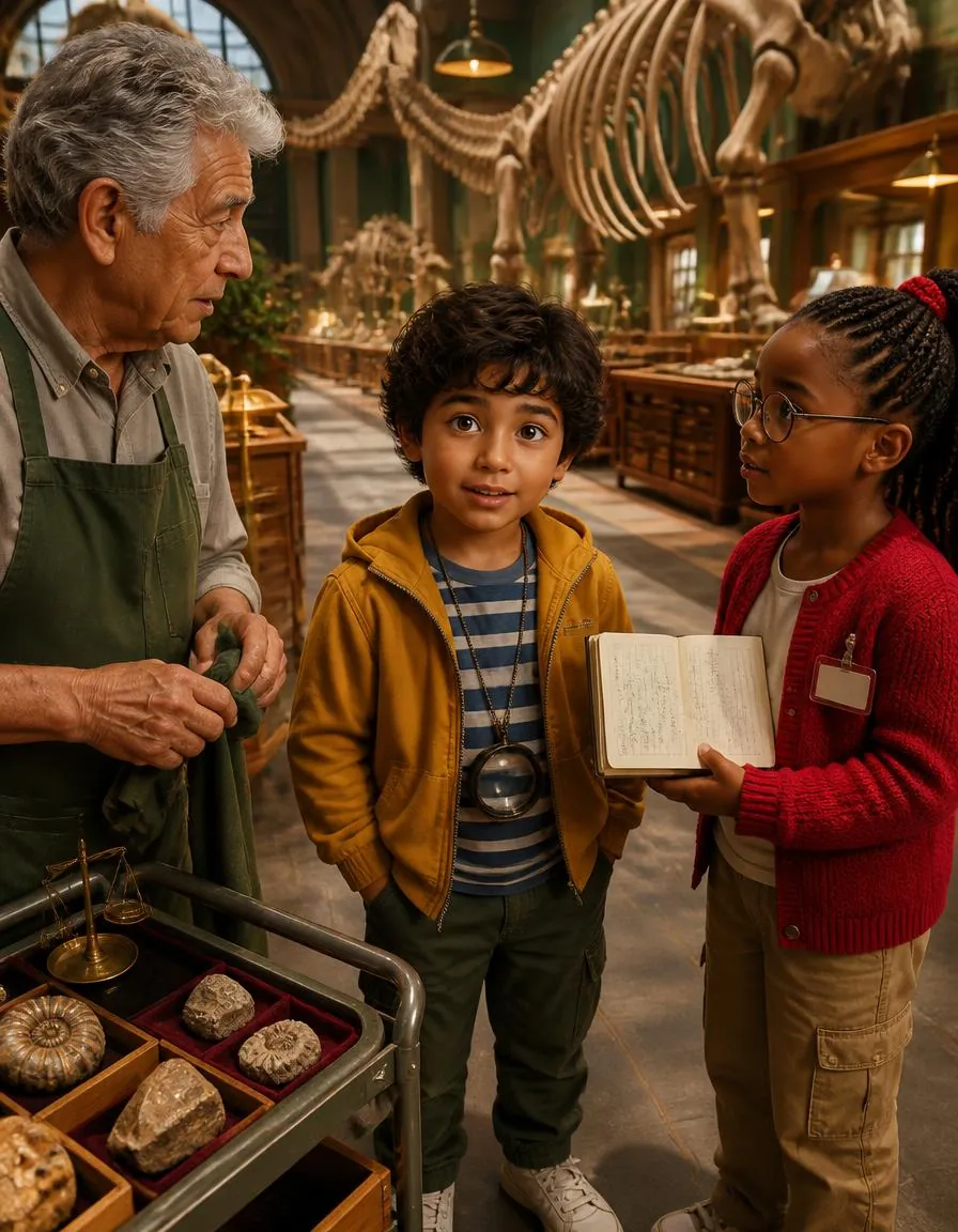 Page 3 of "Leo and the Museum Bone Heist"