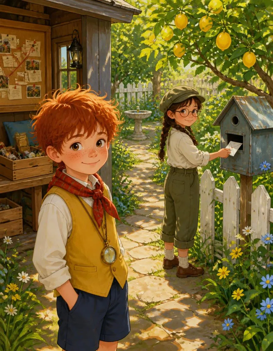 Page 1 of "Eli and the Secret Message in the Lemon Juice"