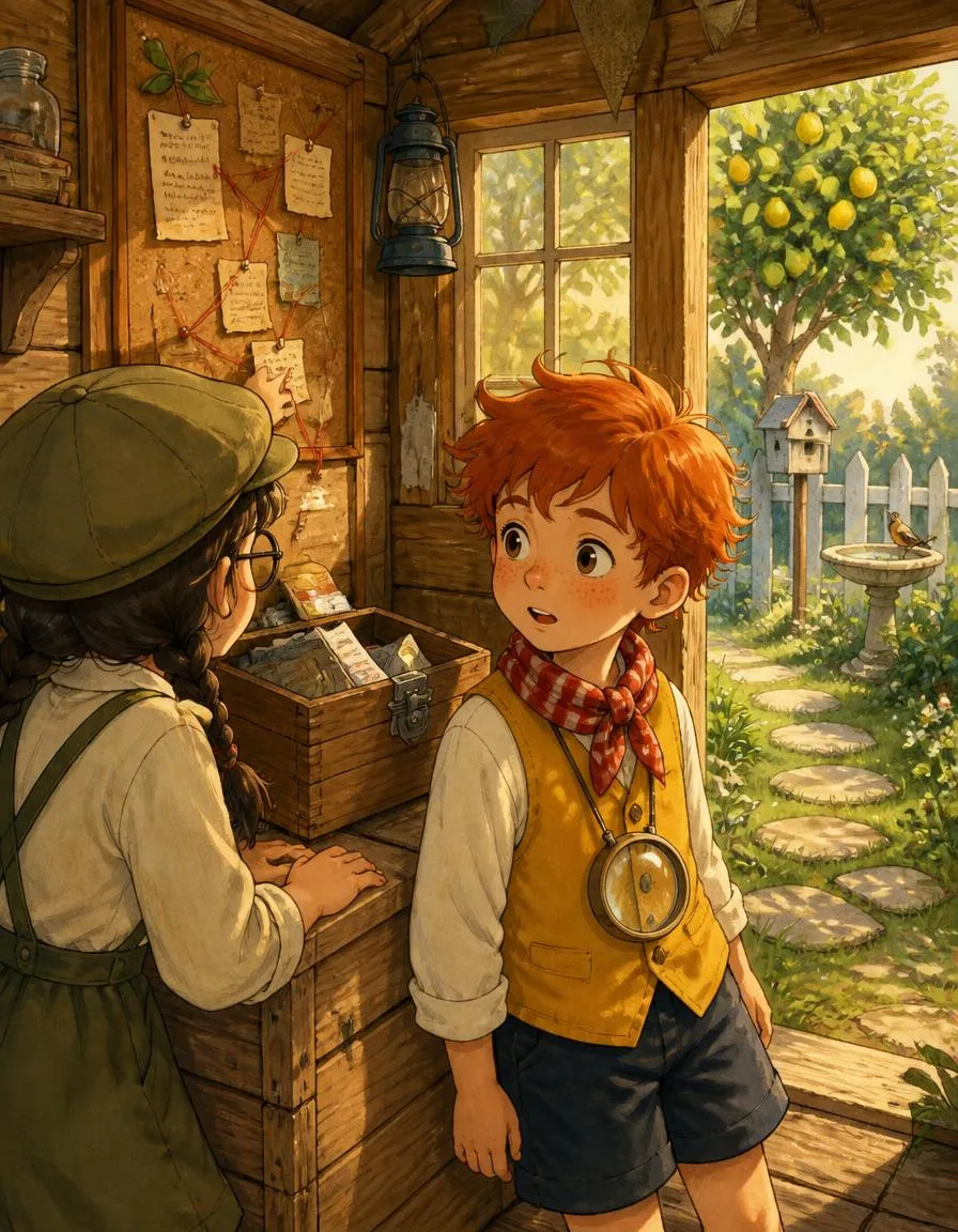 Page 3 of "Eli and the Secret Message in the Lemon Juice"