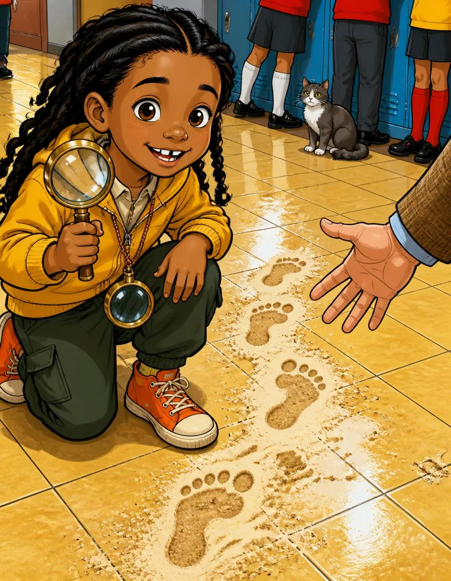 Page 1 of "Eli and the Muddy Cleats Alibi"