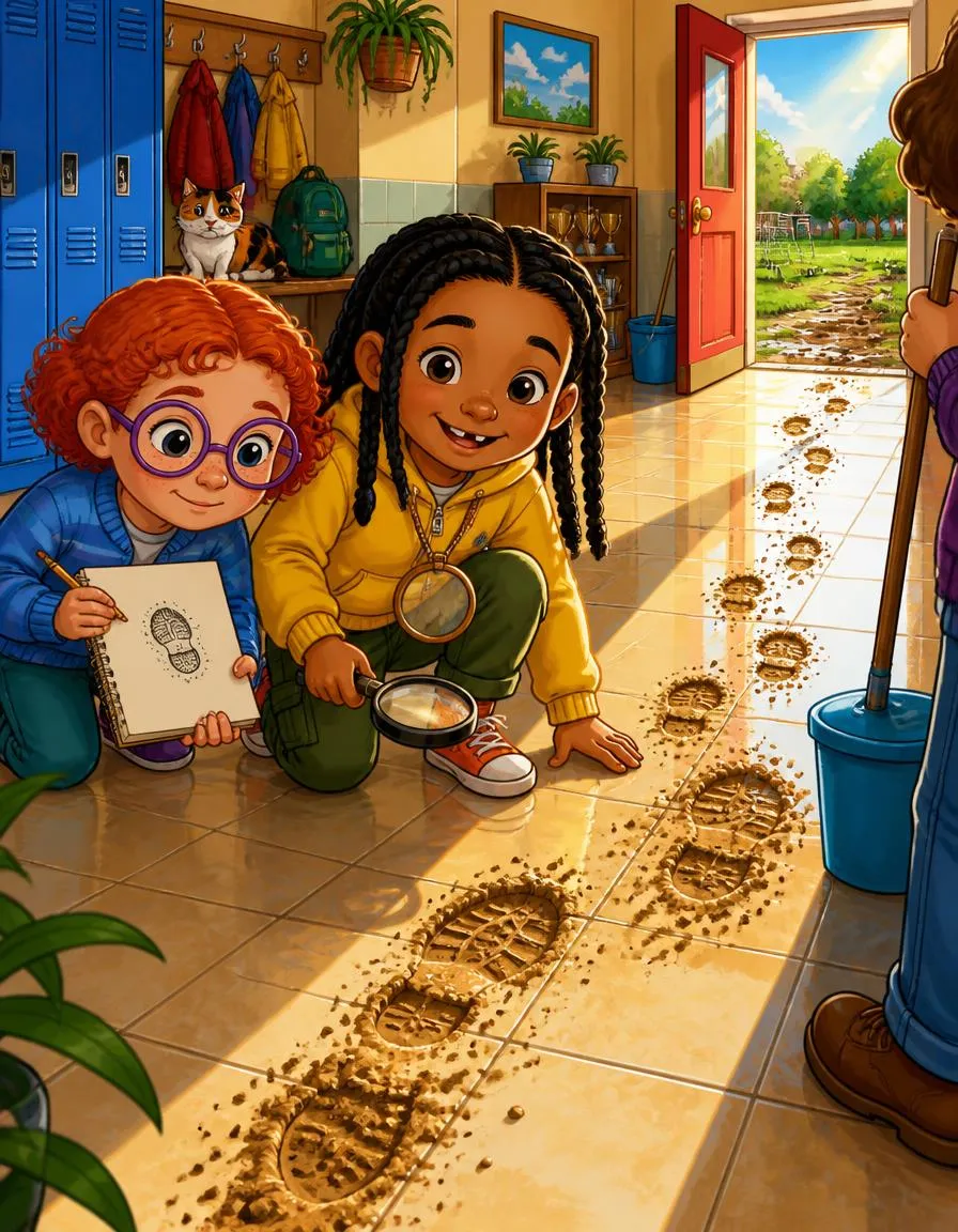 Page 2 of "Eli and the Muddy Cleats Alibi"