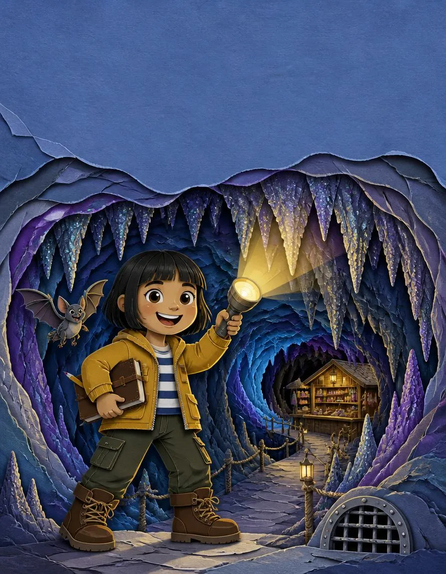 The cover of "Sami and the Whispering Cave Echo"