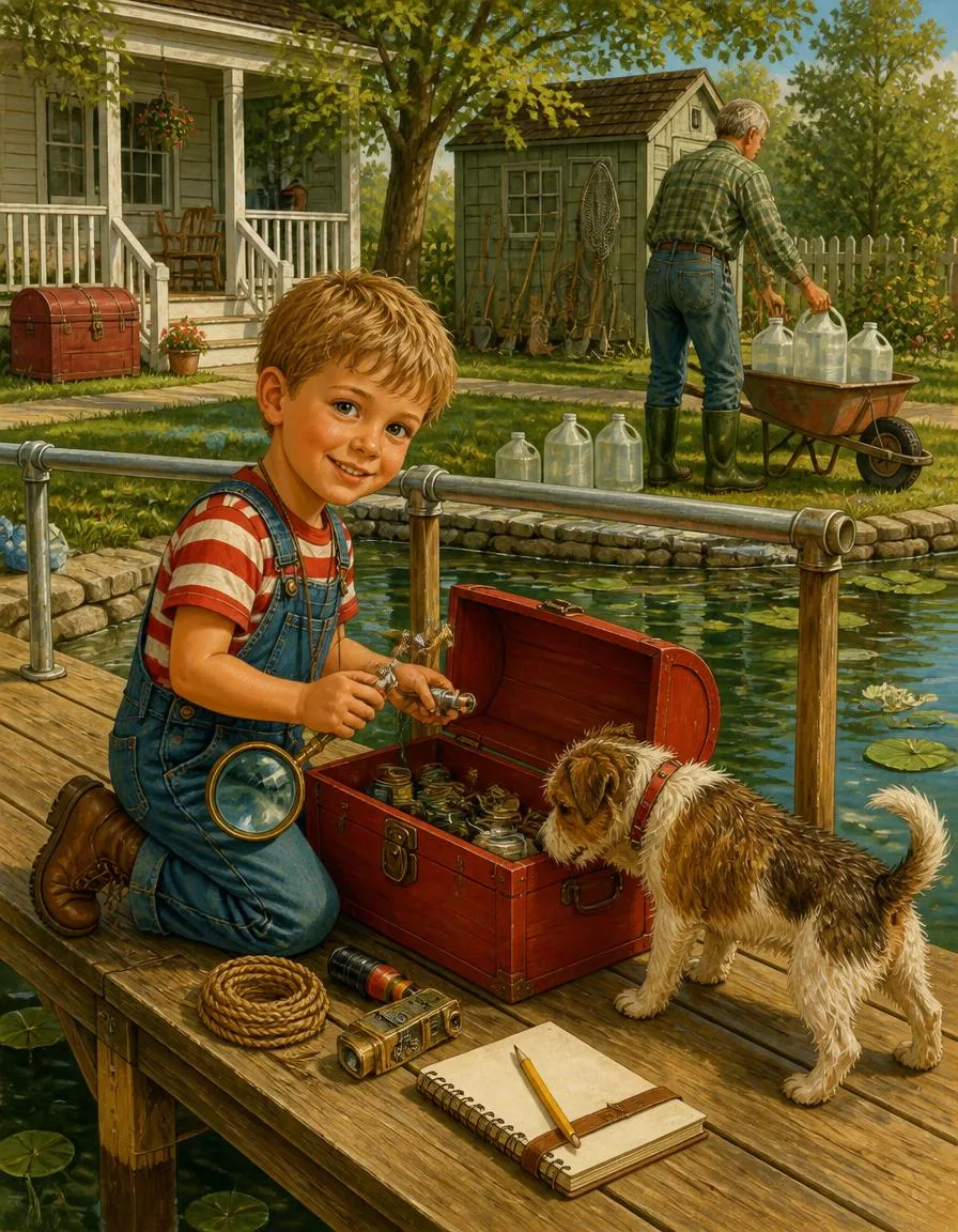 Page 1 of "Diego and the Sunken Toy Chest"