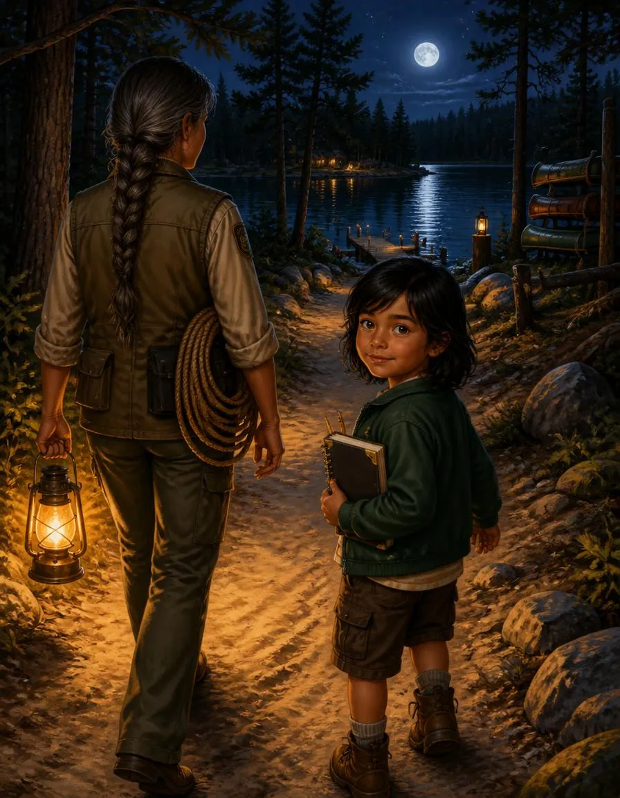 Page 2 of "Diego and the Lakeside Light Code"
