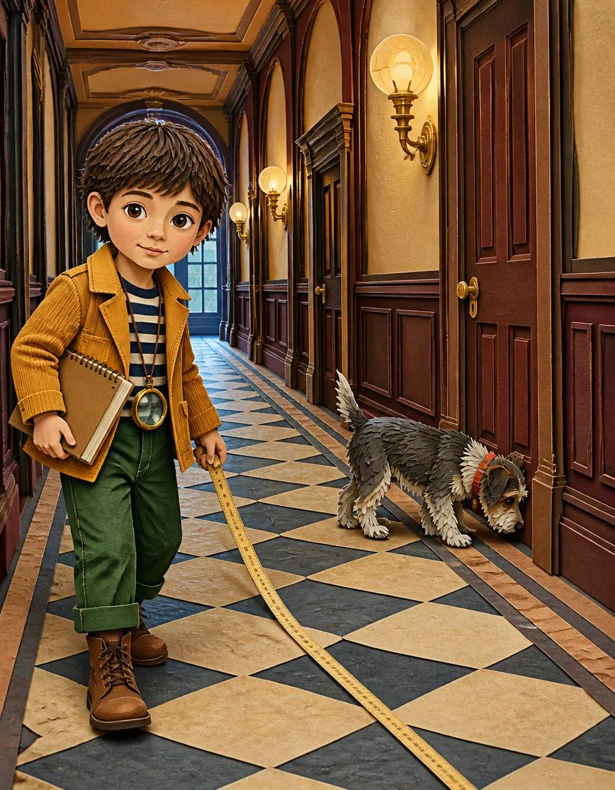 Page 3 of "Ben and the Secret Chamber of the Old Town Hall"