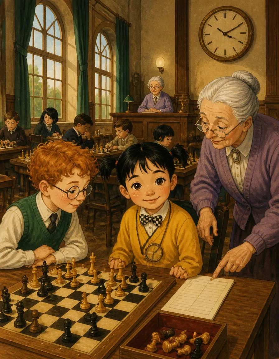 Page 3 of "Ravi and the Vanished Chess Queen"